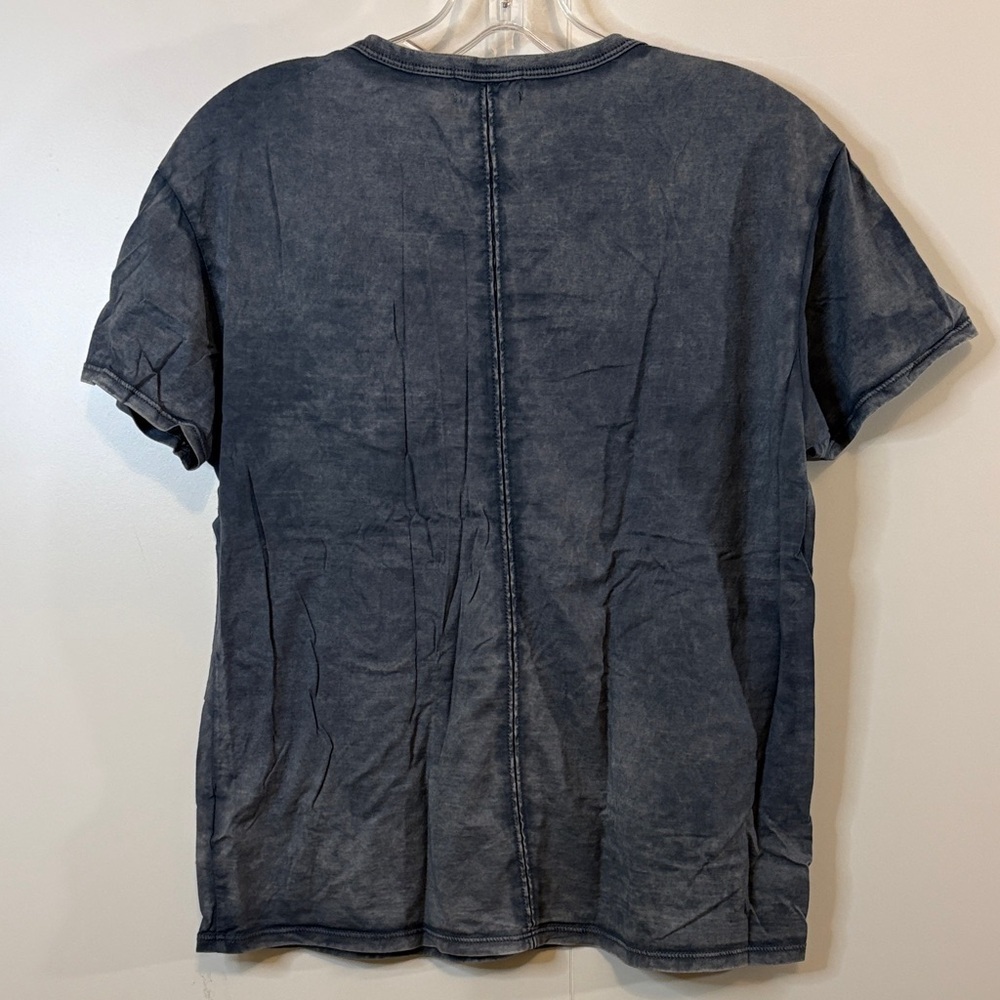 AG Adriano Goldschmied Blue Short Sleeve Tee - Picture 3 of 5